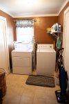 Washer and dryer in mud room 